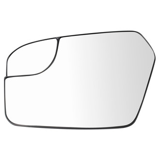 TRQ® - Driver Side View Mirror Glass (Non-Heated)