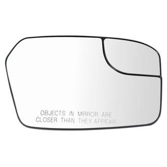 TRQ® - Passenger Side View Mirror Glass (Non-Heated)