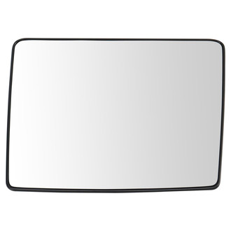 TRQ® - Driver Side Power View Mirror Glass (Heated, Non-Foldaway)