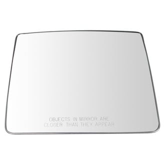 TRQ® - Passenger Side Power View Mirror Glass (Heated, Non-Foldaway)