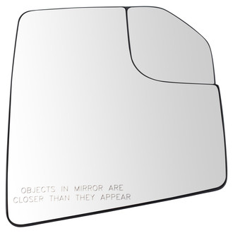 TRQ® - Passenger Side View Mirror Glass (Non-Heated)