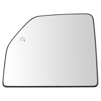 TRQ® - Driver Side Power View Mirror Glass (Heated, Non-Foldaway)