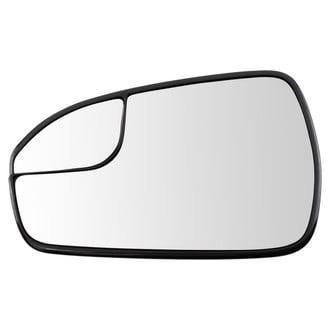 TRQ® - Driver Side Power View Mirror Glass (Non-Heated, Non-Foldaway)
