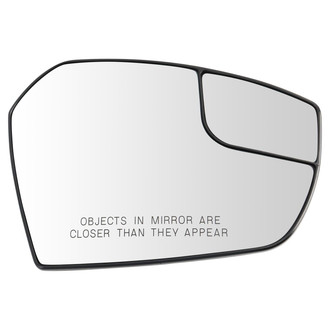 TRQ® - Passenger Side Power View Mirror Glass (Non-Heated, Non-Foldaway)