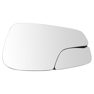 TRQ® - Driver Side Power View Mirror Glass (Non-Heated, Non-Foldaway)