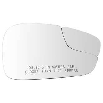 TRQ® - Passenger Side Power View Mirror Glass (Non-Heated, Non-Foldaway)