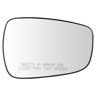 TRQ® - Passenger Side Power View Mirror Glass (Heated, Non-Foldaway)