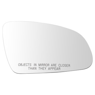 TRQ® - Passenger Side Power View Mirror Glass (Heated, Non-Foldaway)