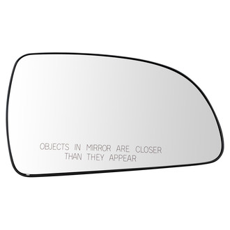 TRQ® - Passenger Side Power View Mirror Glass (Heated, Non-Foldaway)