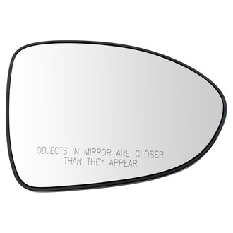 TRQ® - Passenger Side Power View Mirror Glass (Heated, Non-Foldaway)