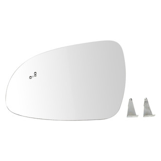 TRQ® - Driver Side View Mirror Glass (Heated)