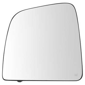 TRQ® - Driver Side View Mirror Glass (Non-Heated)