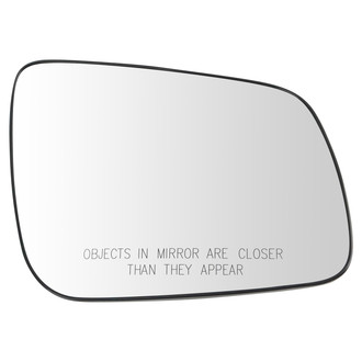TRQ® - Passenger Side Power View Mirror Glass (Heated, Non-Foldaway)