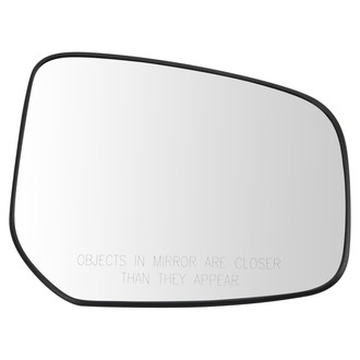 TRQ® - Passenger Side Power View Mirror Glass (Non-Heated, Non-Foldaway)