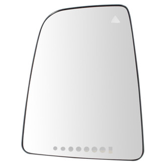 TRQ® - Driver Side Power View Mirror Glass (Heated, Non-Foldaway)