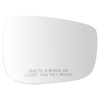 TRQ® - Passenger Side Power View Mirror Glass (Non-Heated, Non-Foldaway)