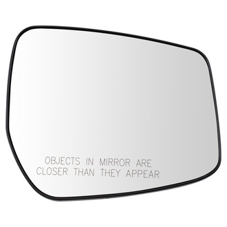 TRQ® - Passenger Side Power View Mirror Glass (Non-Heated, Non-Foldaway)