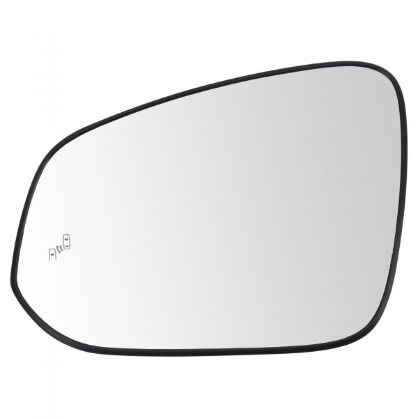 TRQ® - Driver Side View Mirror Glass