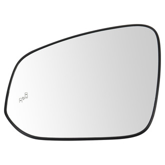 TRQ® - Driver Side View Mirror Glass (Heated)