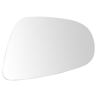 TRQ® - Driver Side Power View Mirror Glass (Heated, Non-Foldaway)