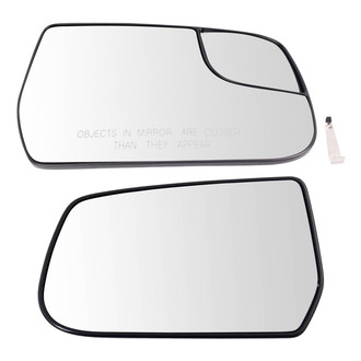 TRQ® - Driver and Passenger Side View Mirror Glass Set