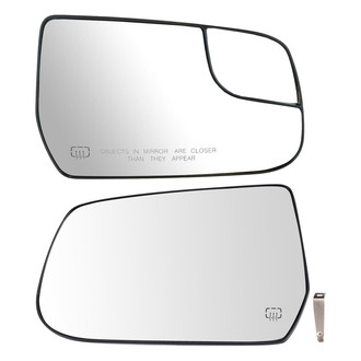 TRQ® - Driver and Passenger Side View Mirror Glass Set
