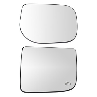 TRQ® - Driver and Passenger Side View Mirror Glass Set