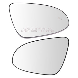 TRQ® - Driver and Passenger Side View Mirror Glass Set