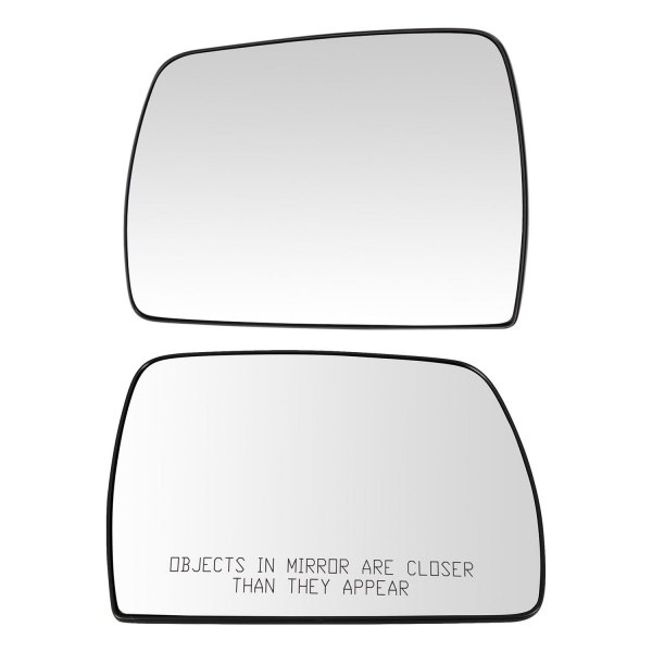 TRQ® - Driver and Passenger Side View Mirror Glass Set