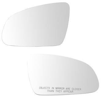 TRQ® - Driver and Passenger Side View Mirror Glass Set