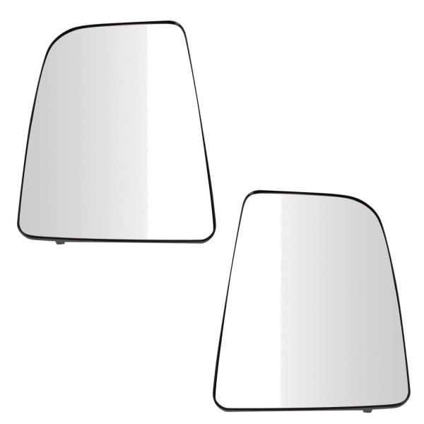 TRQ® - Driver and Passenger Side View Mirror Glass Set