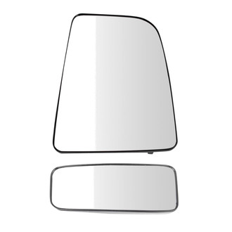 TRQ® - Driver and Passenger Side View Mirror Glass Set