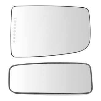 TRQ® - Driver and Passenger Side View Mirror Glass Set