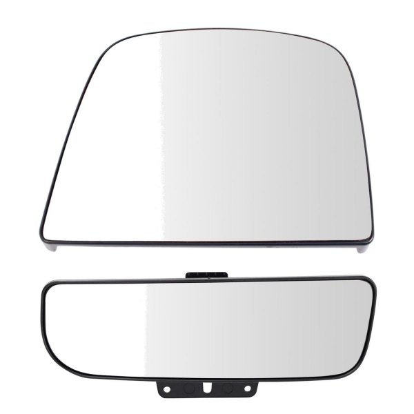 TRQ® - Driver Side View Mirror Glass Set