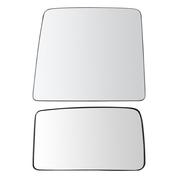 TRQ® - Driver Side View Mirror Glass Set