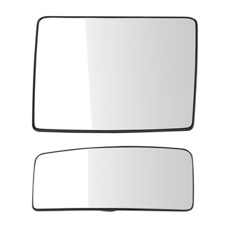 TRQ® - Driver Side View Mirror Glass Set
