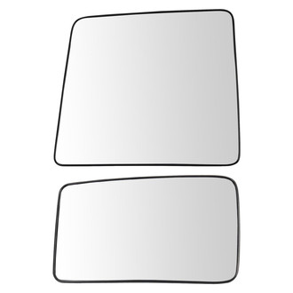 TRQ® - Driver Side View Mirror Glass Set