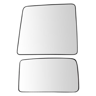 TRQ® - Driver Side View Mirror Glass Set