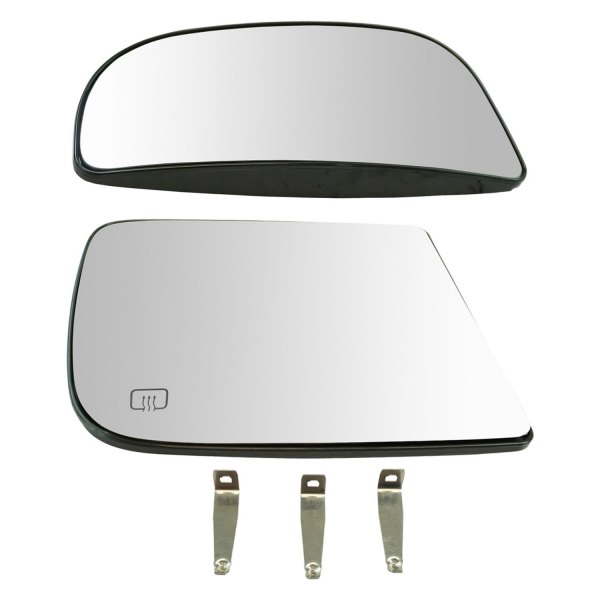 TRQ® - Passenger Side Towing Mirror Glass Set