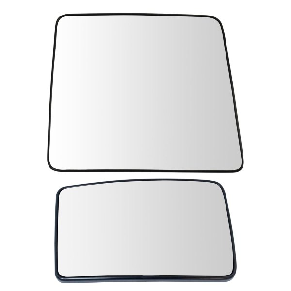 TRQ® - Passenger Side View Mirror Glass Set