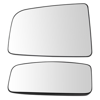 TRQ® - Passenger Side View Mirror Glass Set