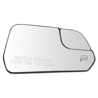 TRQ® - Passenger Side View Mirror Glass