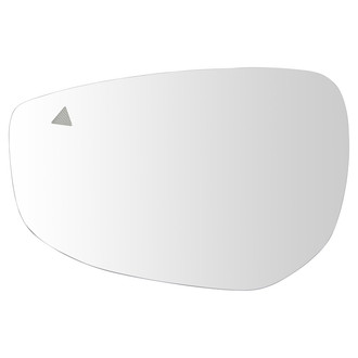 TRQ® - Driver Side View Mirror Glass (Non-Heated)