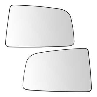 TRQ® - Driver and Passenger Side View Mirror Glass Set