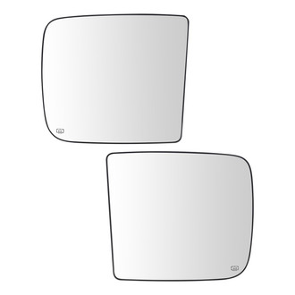 TRQ® - Side View Mirror Glass Set
