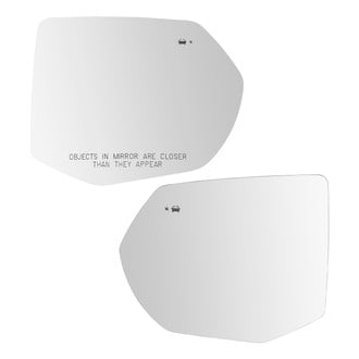 TRQ® - Side View Mirror Glass Set