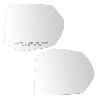 TRQ® - Driver and Passenger Side View Mirror Glass Set
