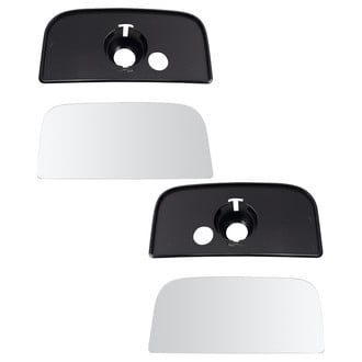 TRQ® MGA23822 - Driver and Passenger Side View Mirror Glass Set