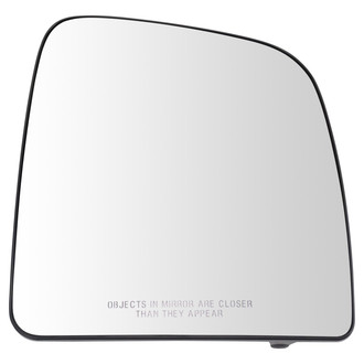 TRQ® - Passenger Side View Mirror Glass (Non-Heated)