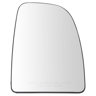 TRQ® - Passenger Side Manual View Mirror Glass (Non-Heated)